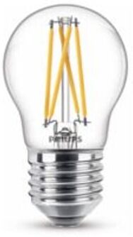 Philips lâmpada LED E27 filamento luz quente regulável 3.4W   40W