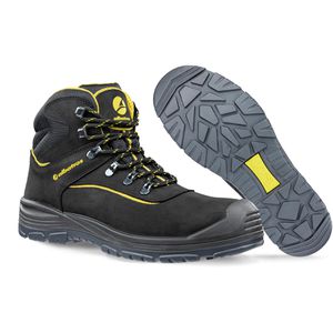 Albatros Sicherheitsschuhe Gravel Mid, S3, Stiefel, Fiberglaskappe, Rindsleder, Gr. 39