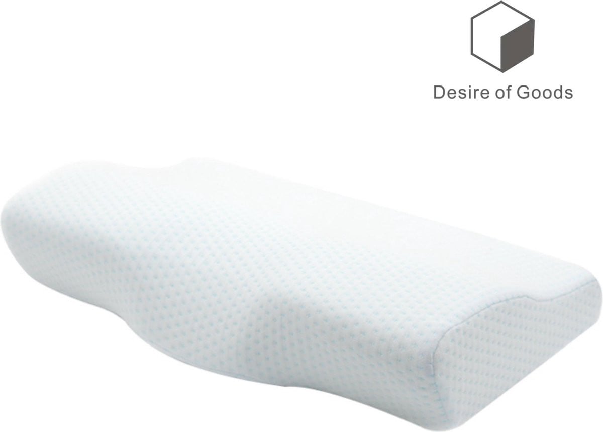 Desire of Goods Orthopedisch Hoofdkussen voor Nekklachten - Anti-allergisch