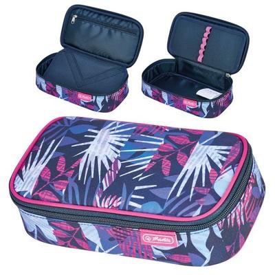 Herlitz Faulenzer beatBox Indigo Flower