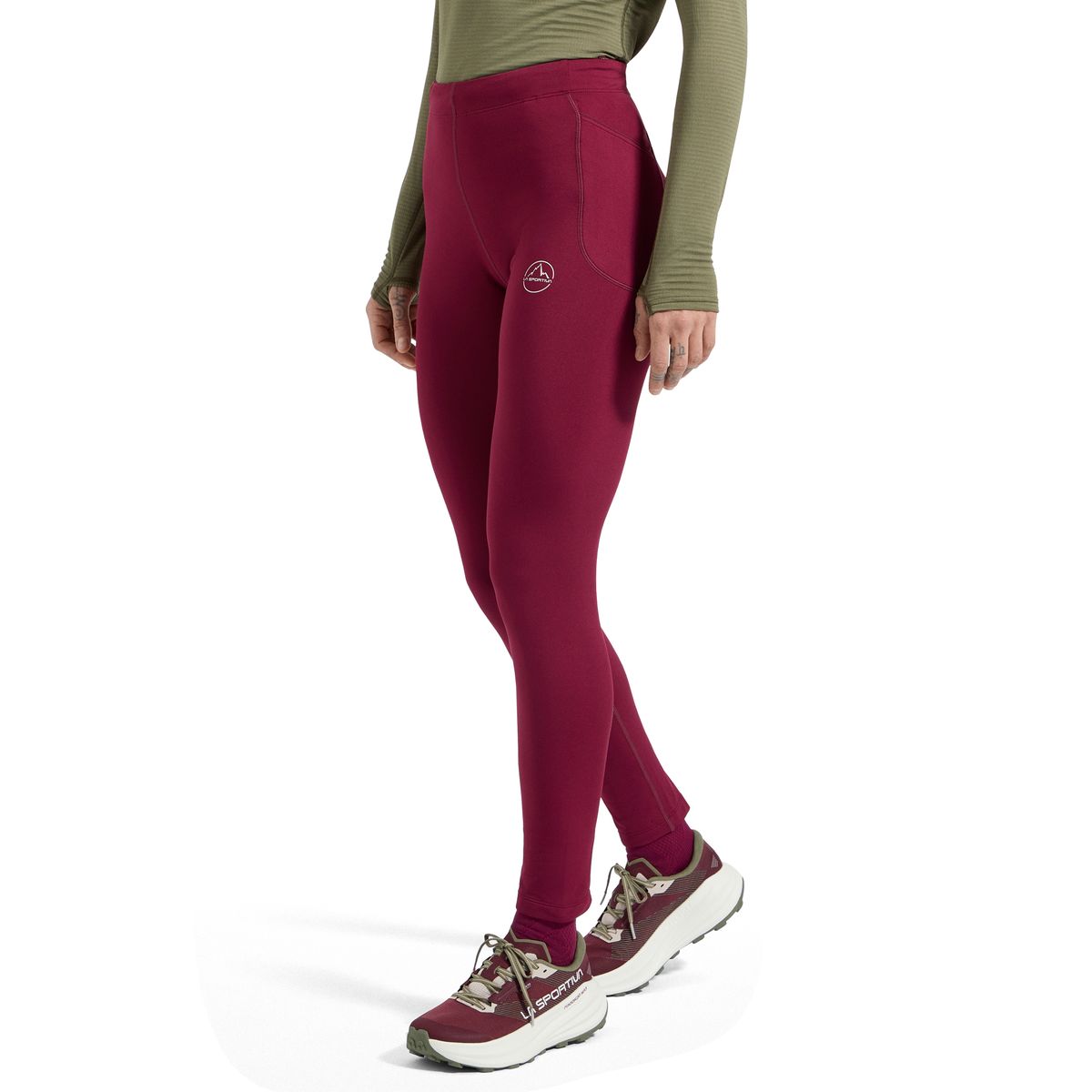 La Sportiva Primal Thermo Tight Women redwood/chalk (R25W04) S ZARG025R25W04S