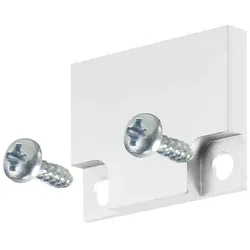 Schlüter Systems LIPROTEC-WS/EK Endkappe indirekte Beleuchtung Aluminium Alu natur matt eloxiert Höhe: 17 mm