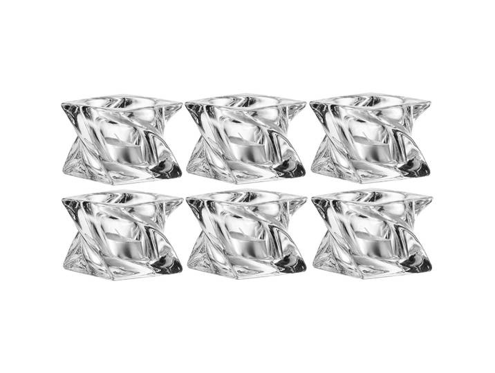 Teelichthalter Leonardo Transparent Glas H 6.5 cm