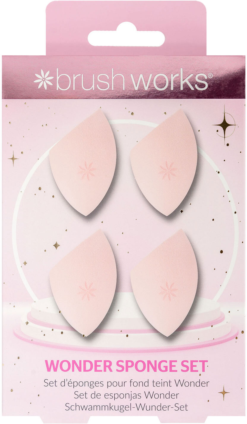 BRUSHWORKS Wonder Sponge Set 4pcs