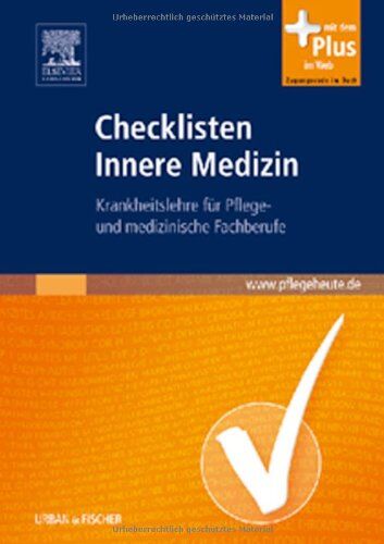 Tengü Topuzoglu - Checklisten Innere Medizin: Krankheitslehre für Pflege- und medizinische Fachberufe - mit www.pflegeheute.de-Zugang - Preis vom 10.10.2026 11:48:34 h