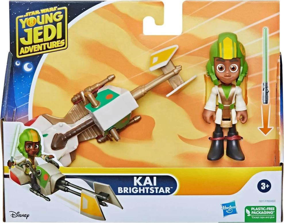 Hasbro Star Wars Kai Brightstar Young Jedi Adventures Figuur
