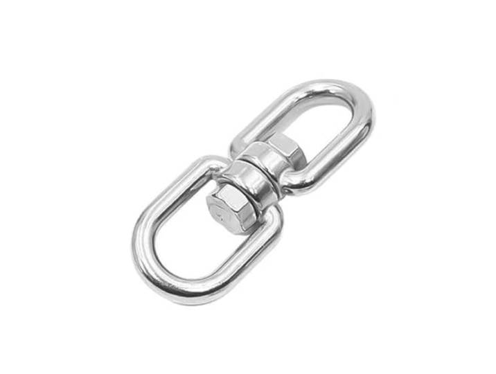 10 Stück drehbarer Haken aus Edelstahl 304 M4-M10 Typ 8-förmiger drehbarer Multifunktionshaken(M10-10PCS)