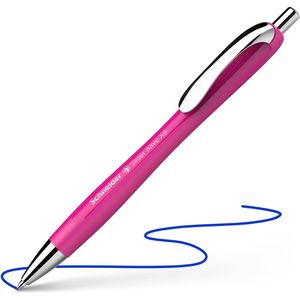 Schneider Kugelschreiber Slider Rave XB, Gehäuse power pink, Schreibfarbe blau