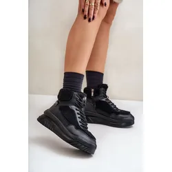 Sportliche Schuhe auf Plattform Model 203635
