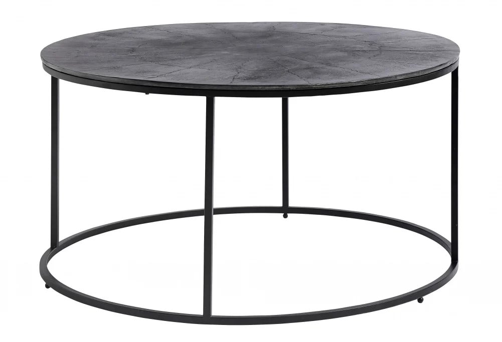 Nordal Salontafel rond - zwart