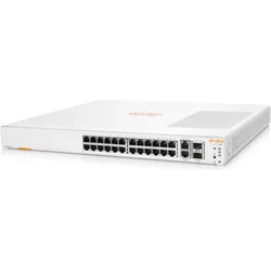 HPE IOn 1960 24G 2XT 2XF Switch Europe (24 Ports), Netzwerk Switch, Weiss