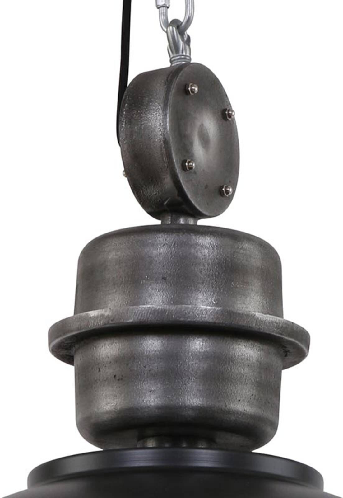 Steinhauer Pendant Light Bikkel, dimmable, Black, Living / Dining Room, metal, Industrial Design, Ceiling Light