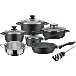 GSW Kochtopf-Set Gourmet Granit 10-tlg.