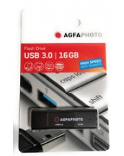 AgfaPhoto USB 3.0 black 16 GB USB-Stick 16 GB Schwarz (10569)