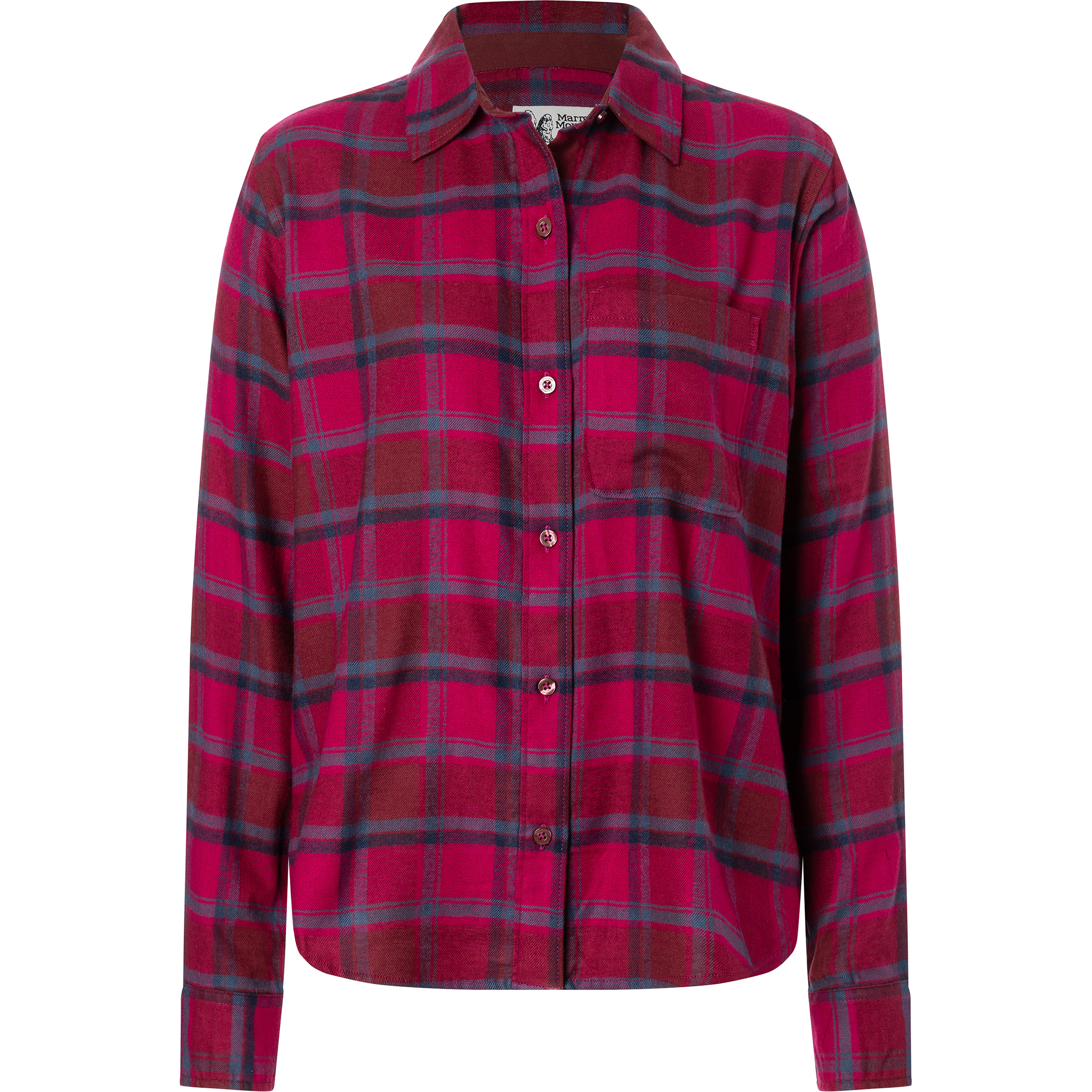 Marmot Rush Creek Lw Damen Blusen lila Größe S Lifestyle Hautfreundlich