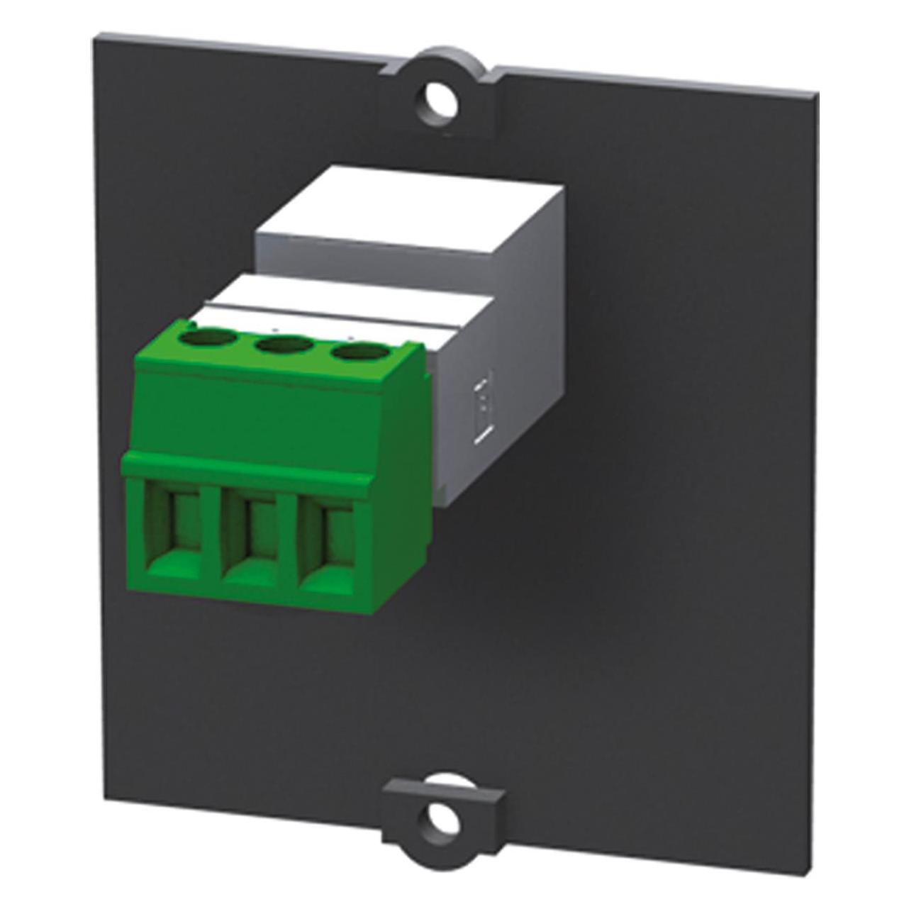 Bachmann Audio Terminal 3pole Kabelschnittstellen/adapter (Netzwerk Zubehör) (917.091)
