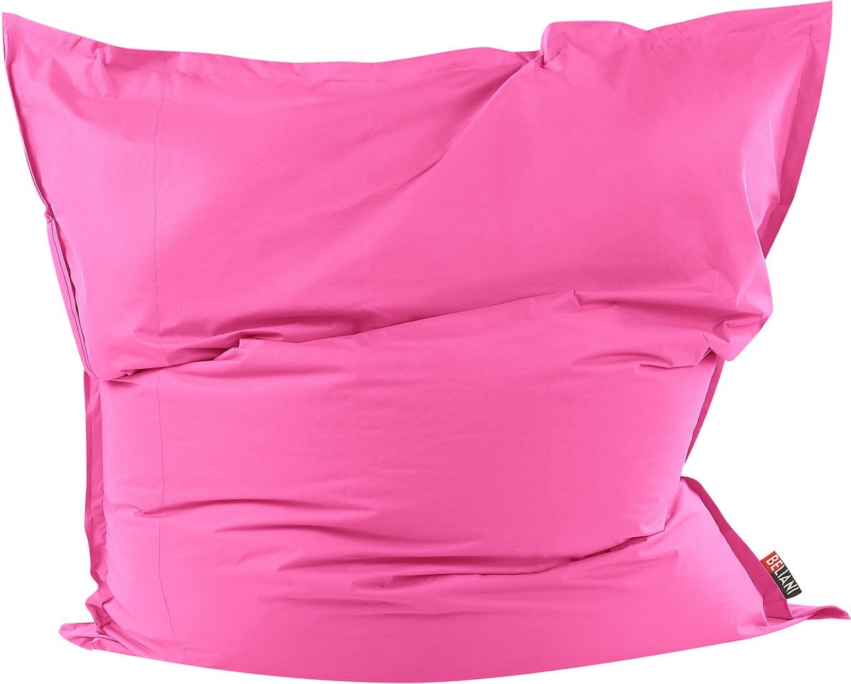 Beliani FUZZY Zitzak Fuchsiapaars Nylon 180 x 230 cm