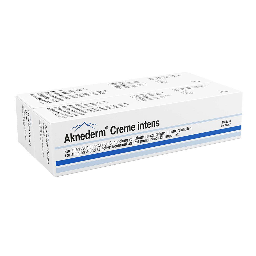 Aknederm Creme intens 2x30 g