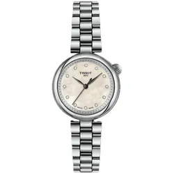 Tissot Desir 28mm, 12 Diamanten, Perlmuttzifferblatt, Schweizer Quarzwerk Damenuhr T152.010.11.116.00