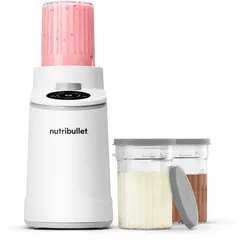 nutribullet Chill NBD0503W Eismaschine, 5 Programme, 3x450ml