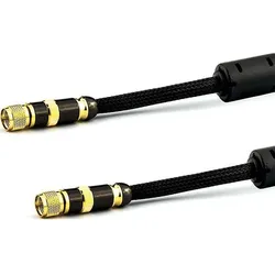 E+P Elektrik SAT-Anschlusskabel 1,5m sw BF 15