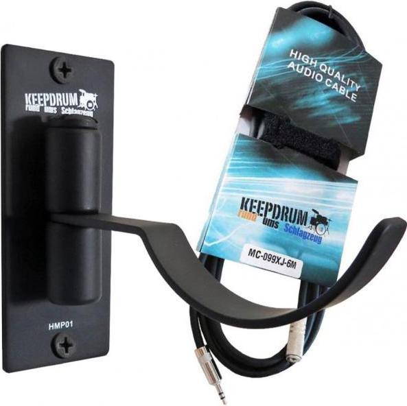 Keepdrum hoofdtelefoonhouder HMP01 met kabel