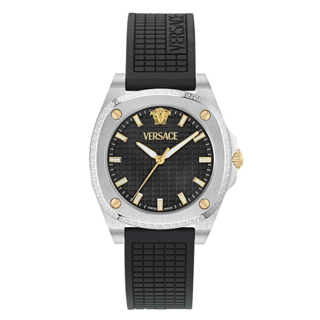Versace Greca Pulse Dames Horloge Zwart VE5H00126