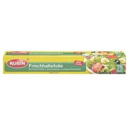 RUBIN Frischhaltefolie 30 cm x 75 m transparent