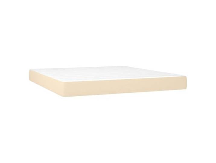 TUERYAFEK Taschenfederkernmatratze 160x200x20 cm Mittel Creme Atmungsaktiver Stoff, geräuschdämpfende Taschenfedern, stützender Schaumstoff, mittelharte Unterstützung