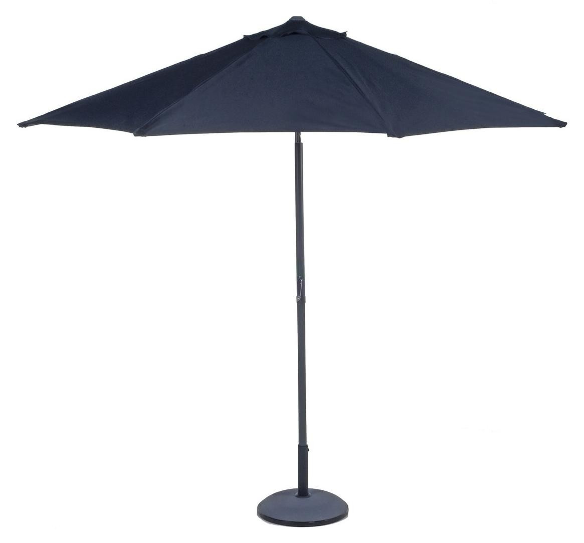 Lifetime Garden Parasol Zonnescherm voor Balkon en Terras Zwart B/D: 300 x 300 cm