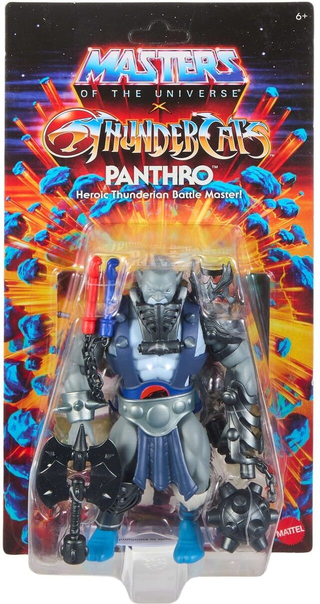 Mattel Masters Of The Universe Origins Panthro ThunderCats Deluxe Edition Collectible Figure for Collectors