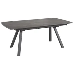 CASEDO Esstisch Salou 160 x 100 cm Keramik Dark Night