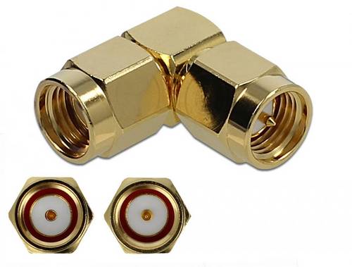Delock 89951 89951 SMA-Adapter SMA-Stecker - RPSMA-Stecker 1St.