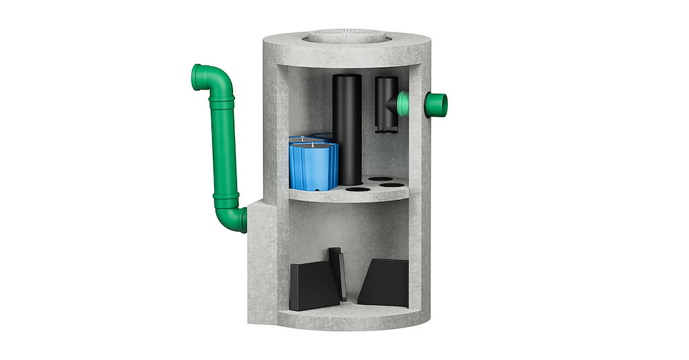 GRAFOTTOGMBH EcoClean 1500 inkl. Betonschacht 16987095