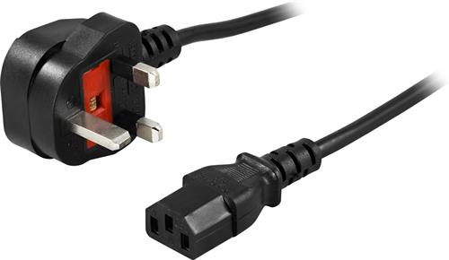 Deltaco Power Cable - 2 m - UK DEL-109UK
