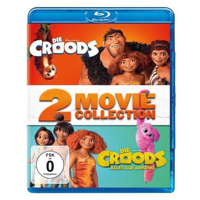 DIE CROODS 2 MOVIE COLLECTION Die Croods & Die Croods – Alles auf Anfang [2 BRs], Blu-ray