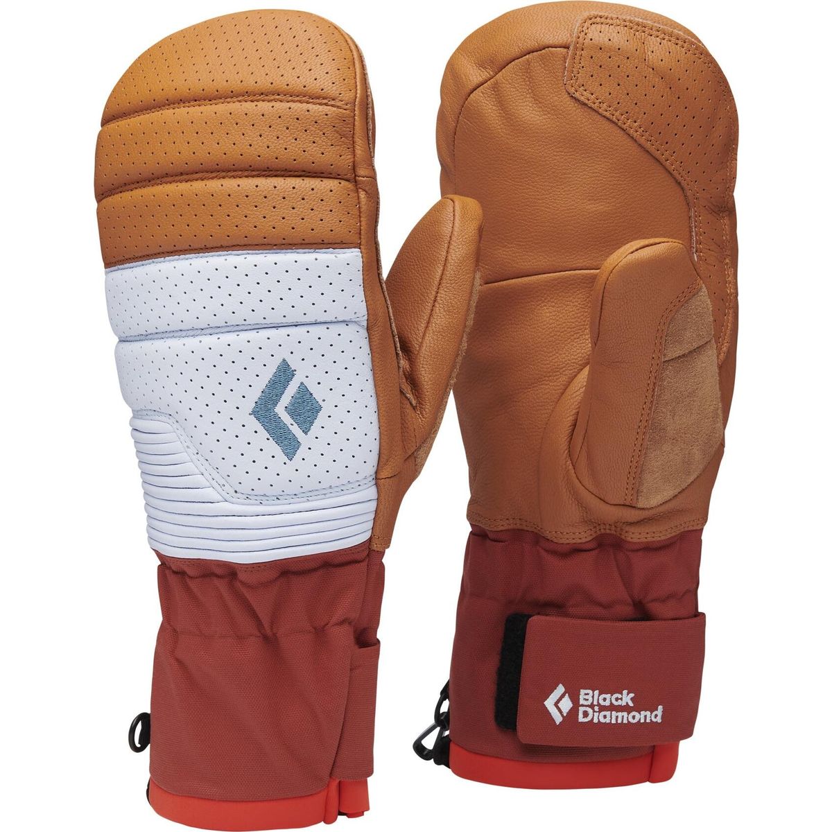 Black Diamond W Progression Mitts henna-belay blue (9590) MED BD8011389590MED1