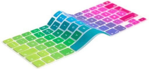Philbert Apple Magic Keyboard (A1314) Cover m. Dansk Layout - Regnbue