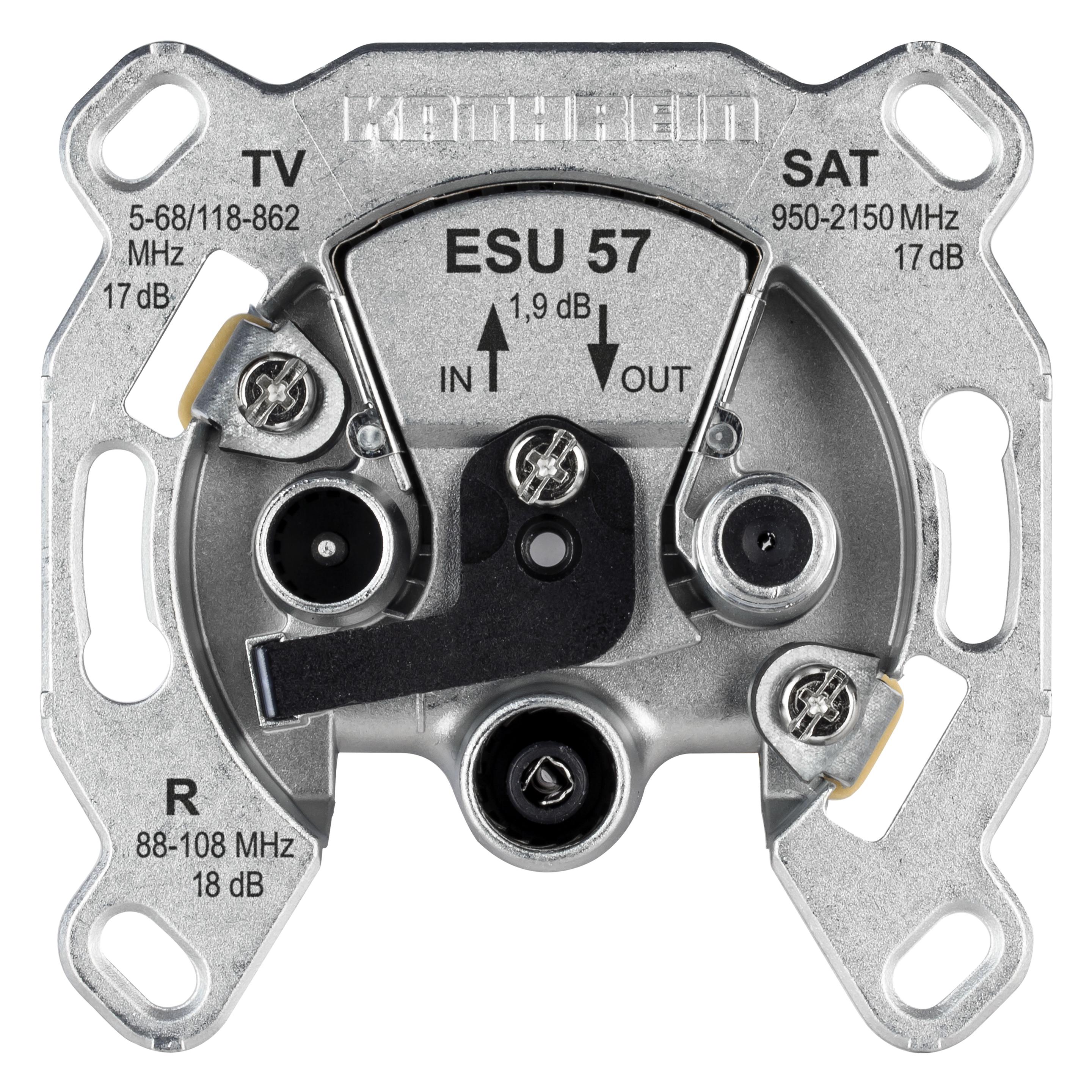 Kathrein ESU 57 Durchschleifdose (Antennendose) (21110029)