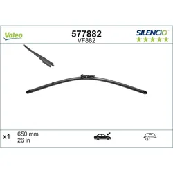 Scheibenwischer VALEO 577882 für Citroën Peugeot C1 II 108