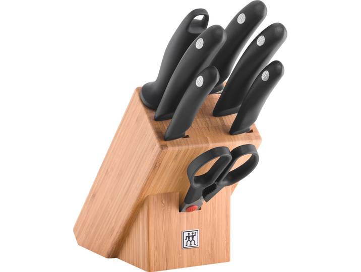Messerblock ZWILLING STYLE , beige (natur), Messerblöcke, Messerblock, eisgehärtete Klingen