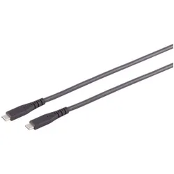 USB-C Schnellladekabel, USB4 Gen 3x2, 40 Gbit/s Datenübertragung, DP 2.0 Videoübertragung, 240W, 5A - Länge: 1m