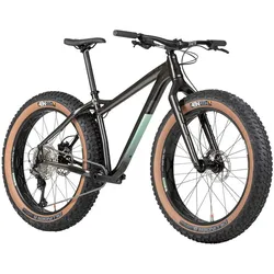 Salsa Mukluk Advent X Fatbike 26 Zoll, Aluminium, Größe S, schwarz