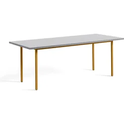 Two-Colour Tisch 200 x 90 cm, grau-orange