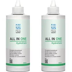 Medivent EVA All in One HydroCare Kombilösung mit Hyaluronat (2x 360ml)