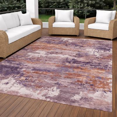 Addison Rugs Machine Washable Indoor/ Outdoor Abstract Savage Chantille Rug