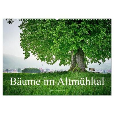 Bäume im Altmühltal (Wandkalender 2027 DIN A2 quer), CALVENDO Monatskalender