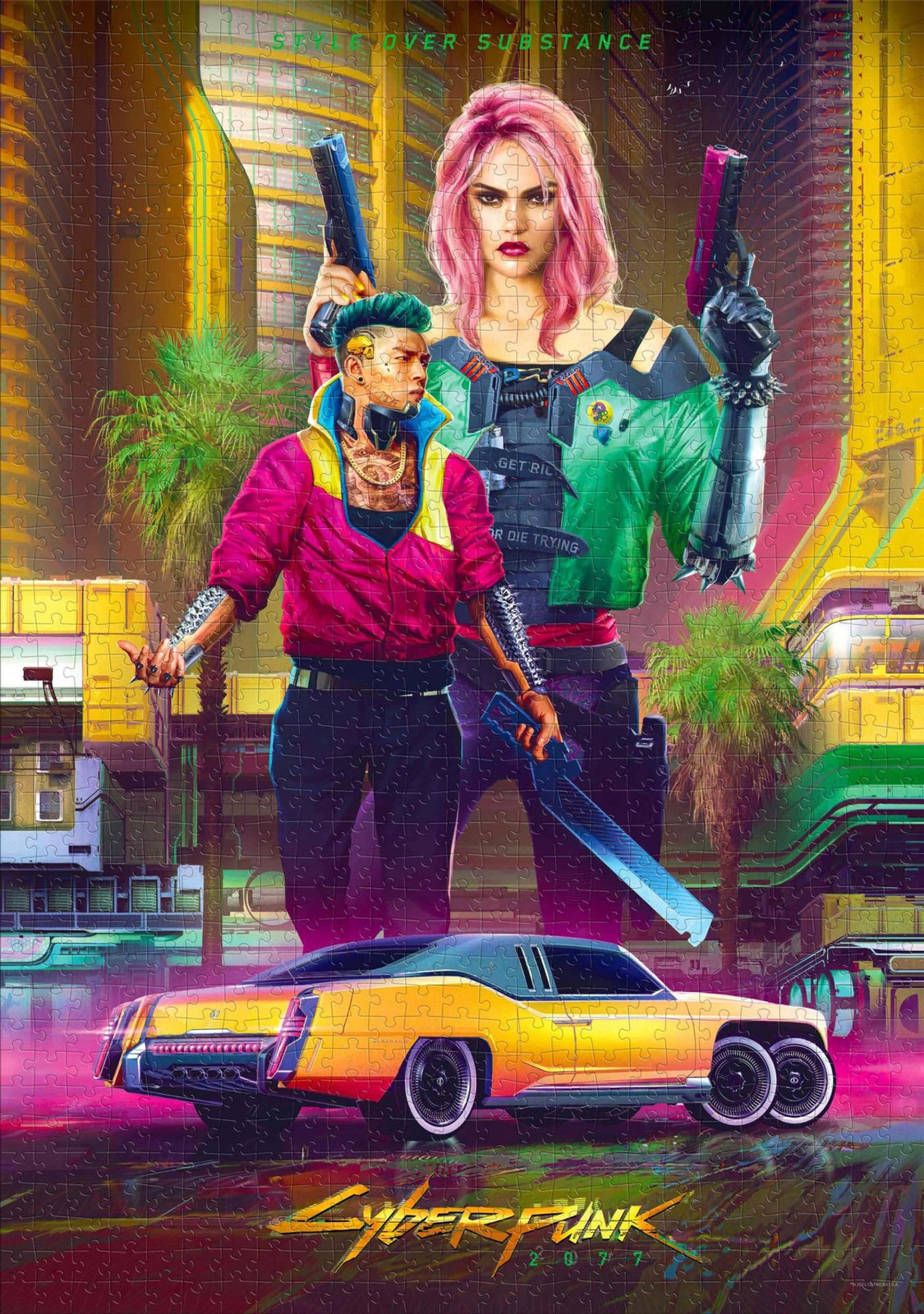 Good Loot Gaming Puzzle Cyberpunk 2077 Kitsch Style - 1000 stukjes