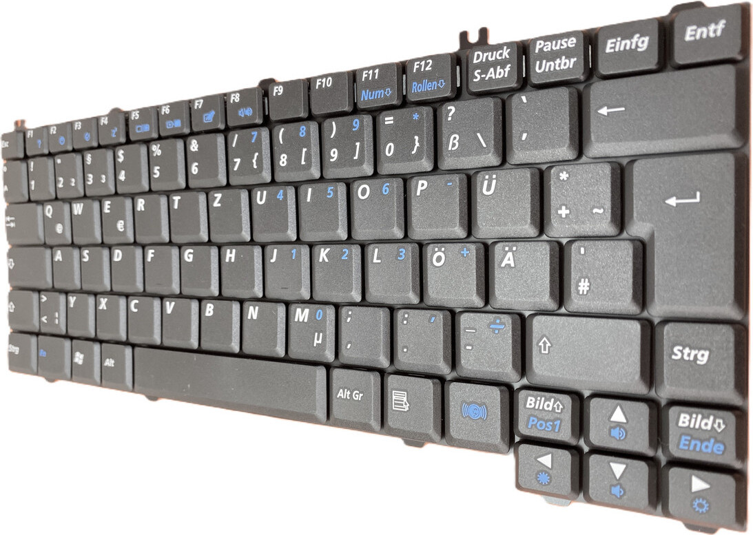 T-ProTek Toetsenbord zwart voor Acer TravelMate 290XVi