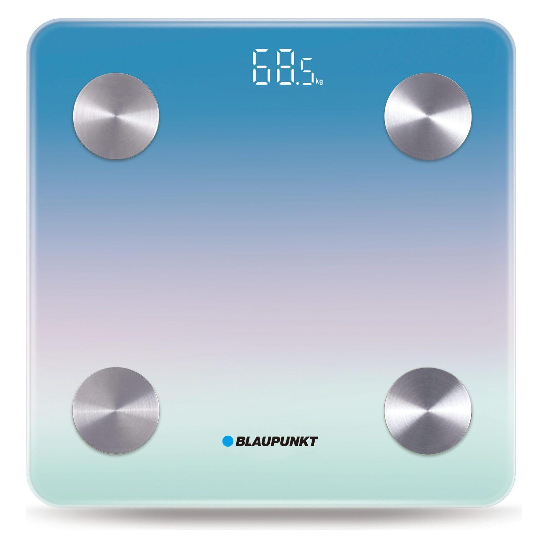 Blaupunkt Personal scale with Bluetooth BSM601BT (180 kg) (BLAUPUNKT BSM601BT)